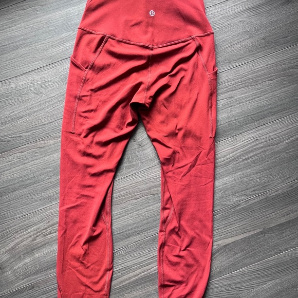 Lululemon align with pockets size 4, 25" inseam rusty casual - Picture 1 of 6